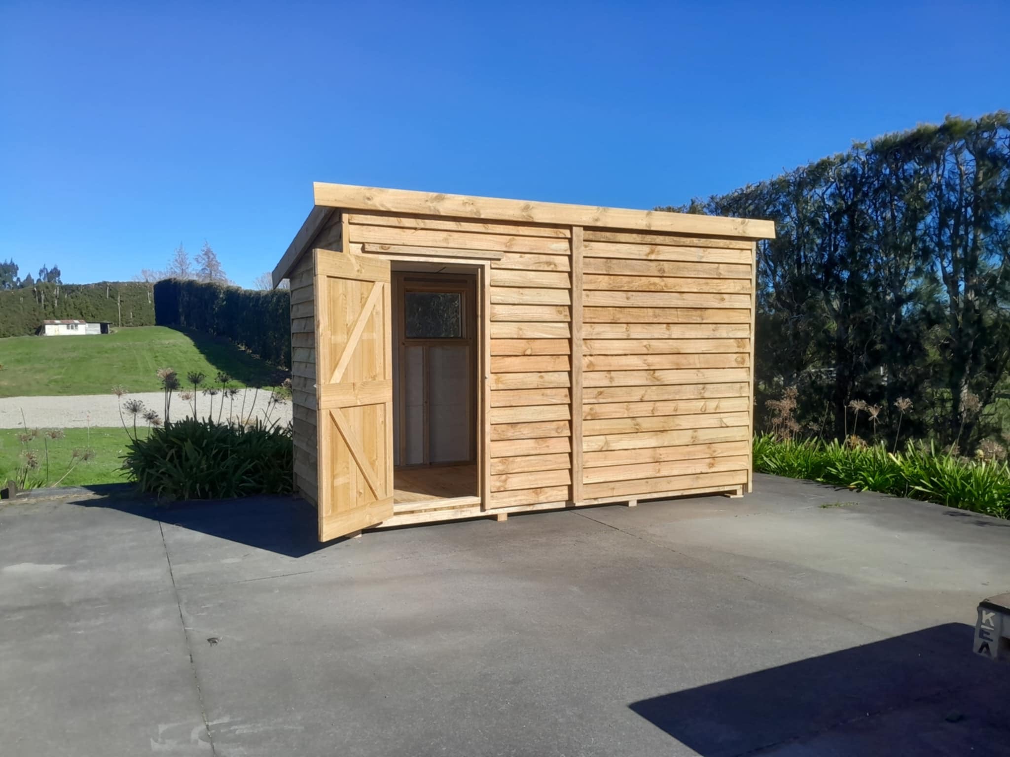 Kitset Pent Garden Sheds
